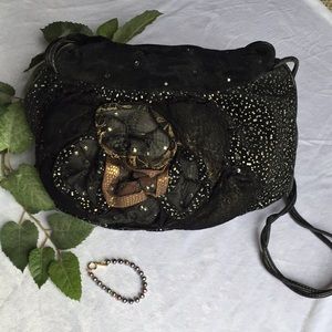 Vintage Diana Mylinka Swarovski Embellished Purse